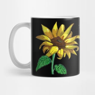 Sunflower and the Bee Mug